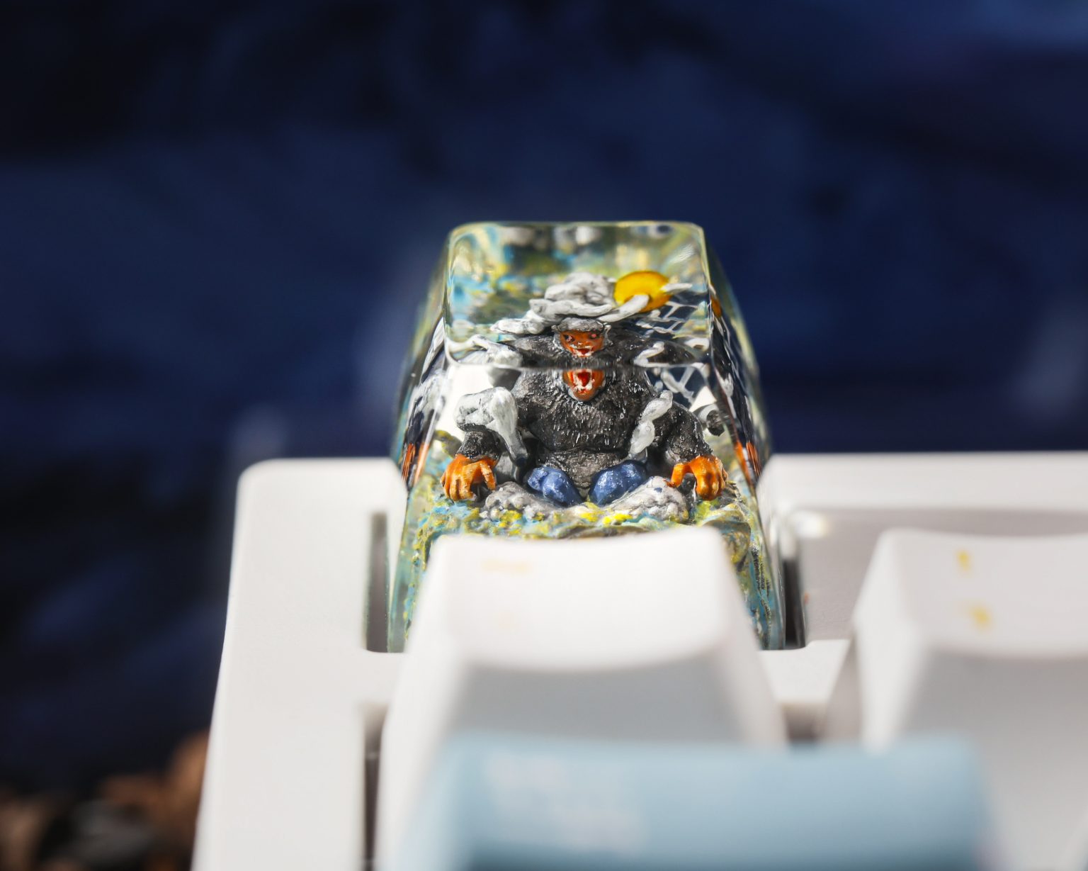 OOZARU GORILLA ARTISAN KEYCAP Breakwooden
