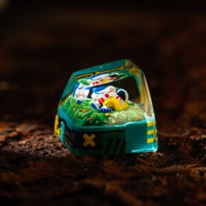Astronaut Artisan Keycap - Custom Keycaps