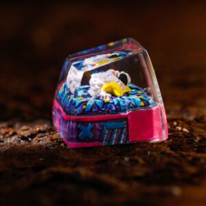 Astronaut Artisan Keycap - Custom Keycaps