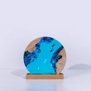 Scuba Diver Resin Lamp - Custom Night Light ground