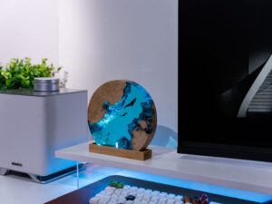 Scuba Diver Resin Lamp - Custom Night Light ground