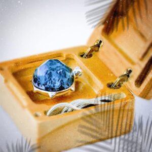 Eternal Ice Opal Resin Necklace