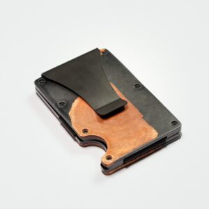 Custom Black Business Card Holder