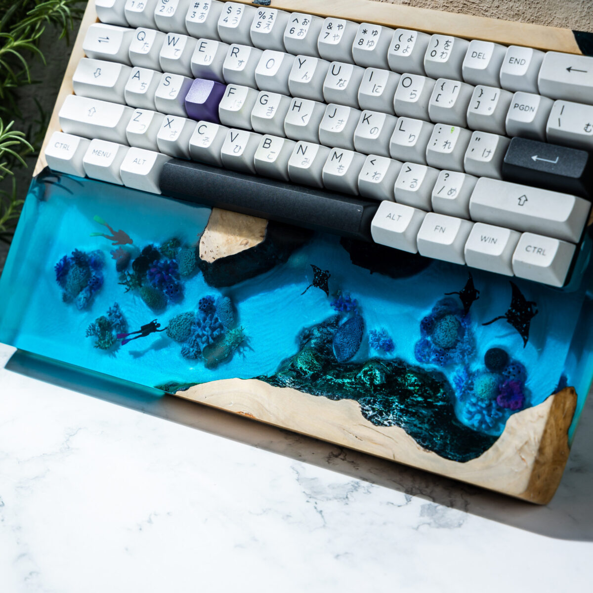MANTARAYS in OCEAN Mechanical Keyboard Case