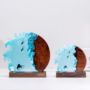 SCUBA DIVER Resin Lamp Wave 2