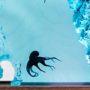 SCUBA DIVER Resin Lamp Wave 2