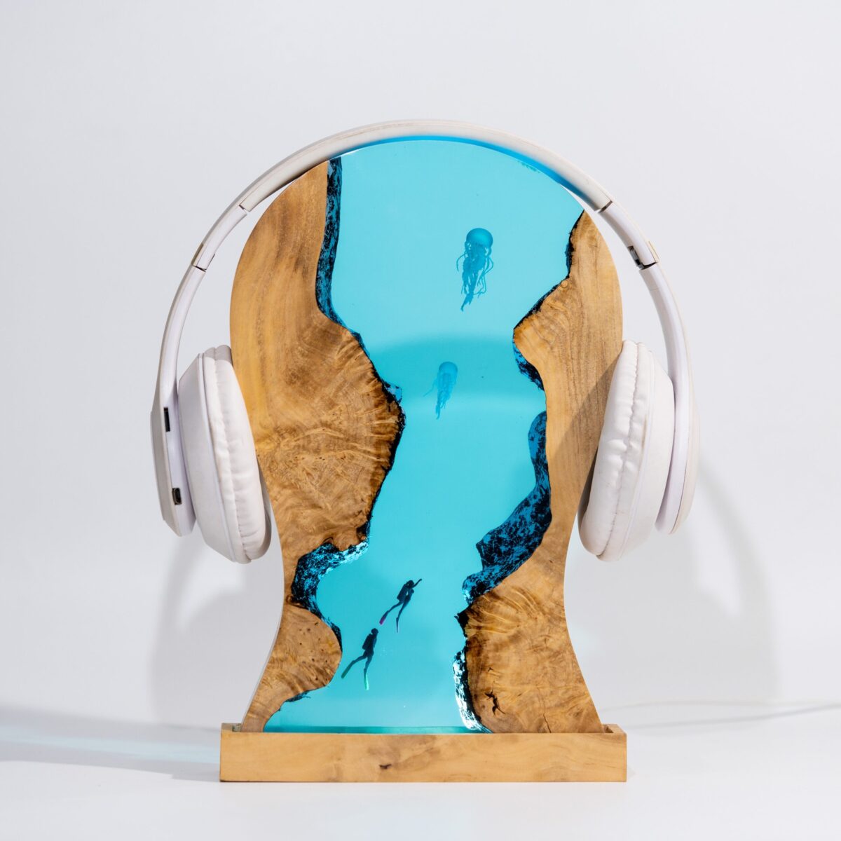 HEADPHONE STAND Epoxy Lamp