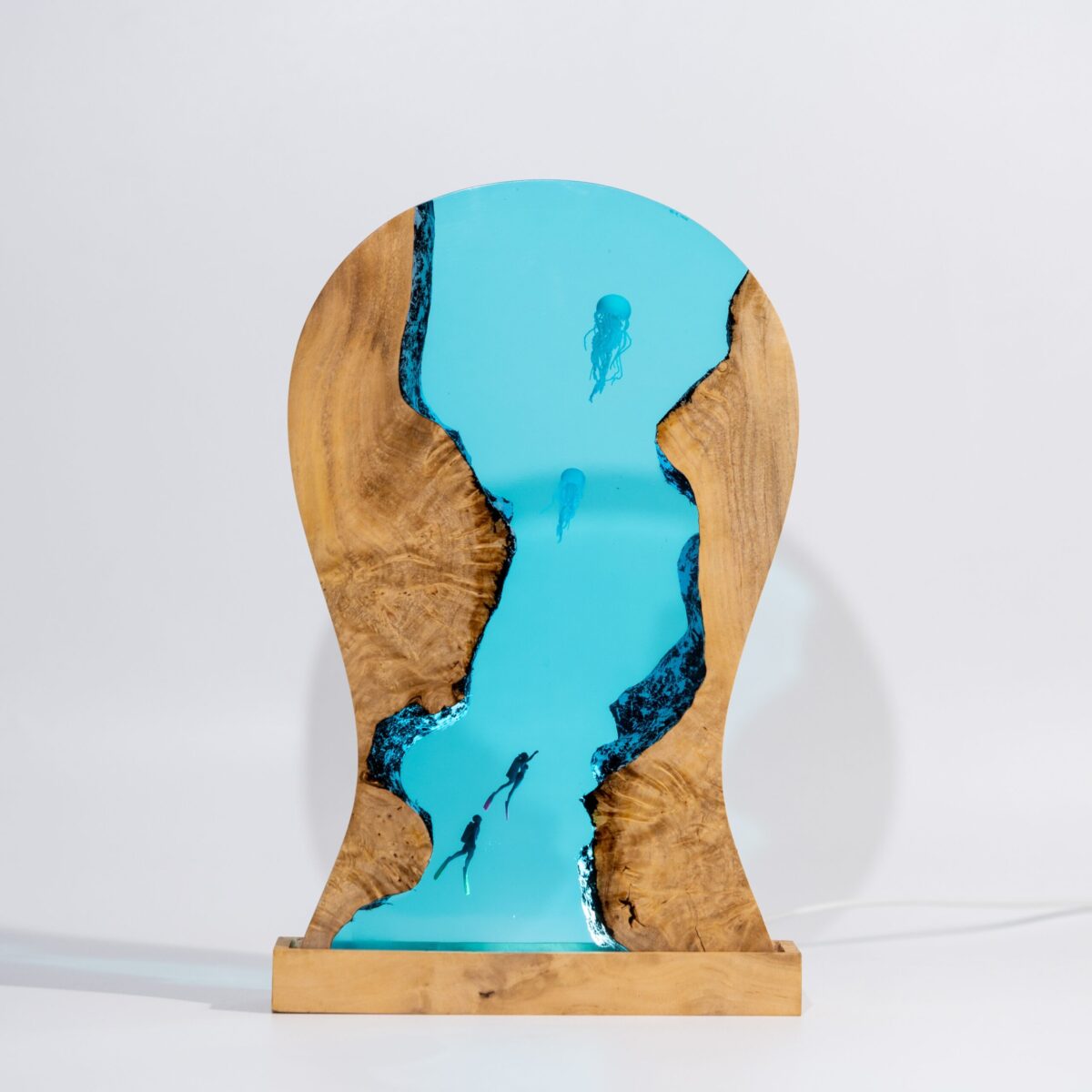 HEADPHONE STAND Epoxy Lamp