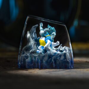 Vegeta Dragon Ball Artisan Keycap