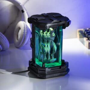 Powerful Mewtwo Resin Lamp