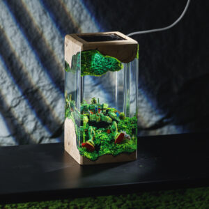 GUNDAM on FOREST Resin Lamp