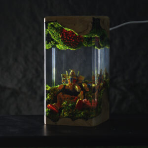 GUNDAM on FOREST Resin Lamp