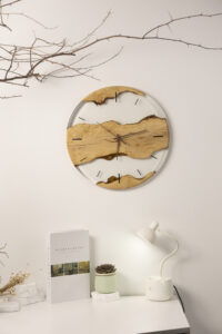 Minimalist Wood Wall Clock for Home Decor