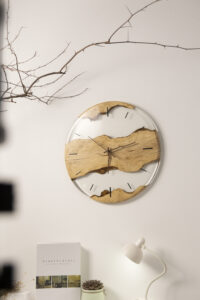 Minimalist Wood Wall Clock for Home Decor